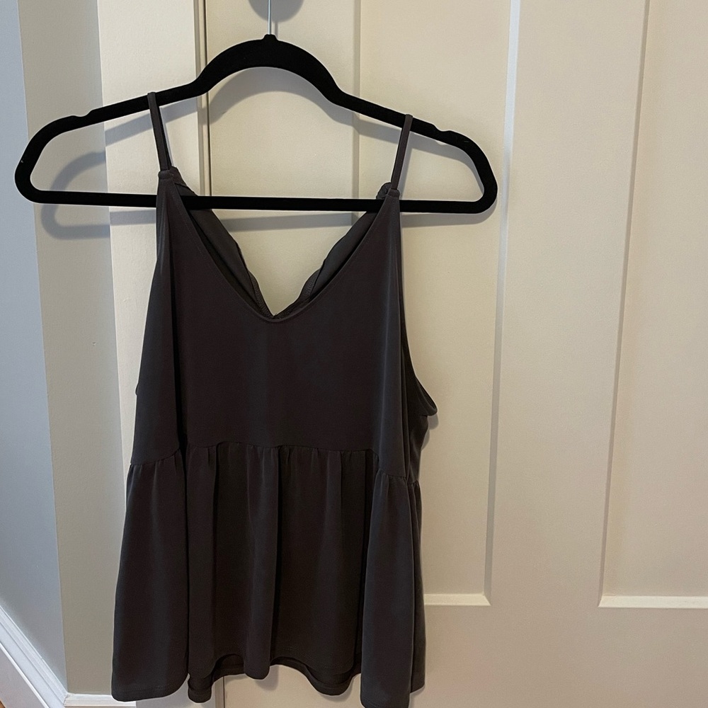 American Eagle Outfitters Peplum Tank Top